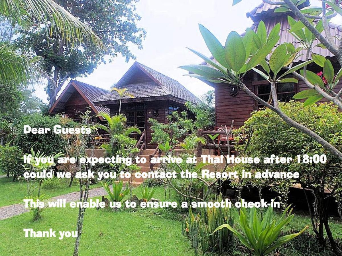 Thai House Beach Resort Koh Lanta Exterior photo